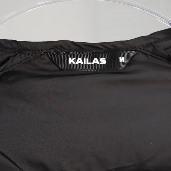 KAILAS hooded zipper casual long-sleeved down jacket - Picture 4 of 9